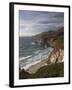 Rocky Shoreline South of Carmel, California, United States of America, North America-Donald Nausbaum-Framed Photographic Print