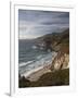 Rocky Shoreline South of Carmel, California, United States of America, North America-Donald Nausbaum-Framed Photographic Print