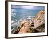 Rocky Shoreline with Salt Crystals, Dead Sea, Jordan-Cindy Miller Hopkins-Framed Photographic Print