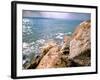 Rocky Shoreline with Salt Crystals, Dead Sea, Jordan-Cindy Miller Hopkins-Framed Photographic Print