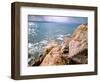 Rocky Shoreline with Salt Crystals, Dead Sea, Jordan-Cindy Miller Hopkins-Framed Photographic Print