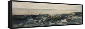 Rocky Shores II-Amy Melious-Framed Stretched Canvas