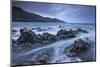 Rocky Shores of Rockham Bay, Looking Towards Morte Point, North Devon, England. Spring-Adam Burton-Mounted Photographic Print