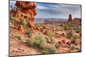 Rocky Southwest Landscape, Moab-Vincent James-Mounted Photographic Print