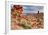 Rocky Southwest Landscape, Moab-Vincent James-Framed Photographic Print