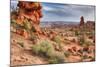 Rocky Southwest Landscape, Moab-Vincent James-Mounted Photographic Print