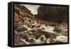 Rocky Stream-Stellar Design Studio-Framed Stretched Canvas