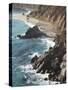 Rocky Stretch of Coastline in Big Sur, California, United States of America, North America-Donald Nausbaum-Stretched Canvas