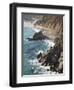 Rocky Stretch of Coastline in Big Sur, California, United States of America, North America-Donald Nausbaum-Framed Photographic Print