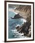 Rocky Stretch of Coastline in Big Sur, California, United States of America, North America-Donald Nausbaum-Framed Photographic Print