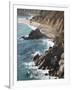 Rocky Stretch of Coastline in Big Sur, California, United States of America, North America-Donald Nausbaum-Framed Photographic Print