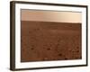 Rocky Surface of Mars-Stocktrek Images-Framed Photographic Print