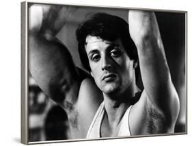 Rocky, Sylvester Stallone, 1976-null-Framed Photo