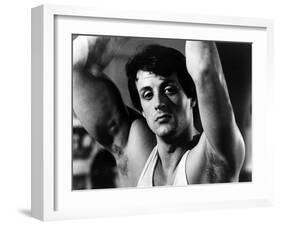 Rocky, Sylvester Stallone, 1976-null-Framed Photo