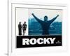 Rocky, Sylvester Stallone, 1976-null-Framed Art Print