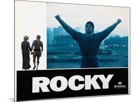 Rocky, Sylvester Stallone, 1976-null-Mounted Art Print