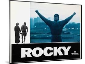 Rocky, Sylvester Stallone, 1976-null-Mounted Art Print