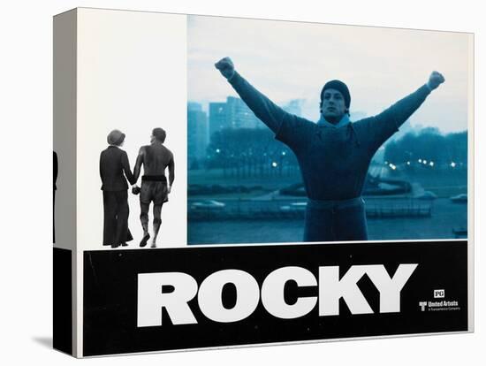 Rocky, Sylvester Stallone, 1976-null-Stretched Canvas