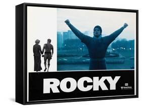 Rocky, Sylvester Stallone, 1976-null-Framed Stretched Canvas