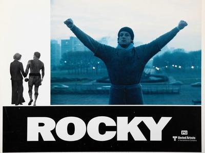 Affiche cinéma Rocky Sylvester Stallone 40x60cm 1976