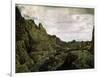 Rocky Valley with a Road, 17th Century-Hercules Seghers-Framed Giclee Print