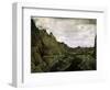 Rocky Valley with a Road, 17th Century-Hercules Seghers-Framed Premium Giclee Print