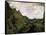 Rocky Valley with a Road, 17th Century-Hercules Seghers-Framed Stretched Canvas