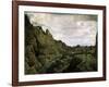 Rocky Valley with a Road, 17th Century-Hercules Seghers-Framed Giclee Print