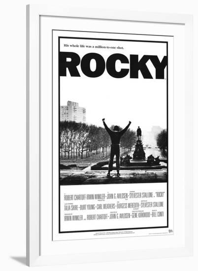 Rocky-null-Framed Art Print