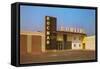 Rocmar Bowling Alley, Retro-null-Framed Stretched Canvas