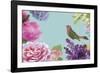 Rococo Birds II-Maria Mendez-Framed Giclee Print