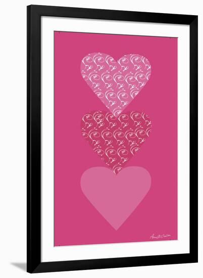 Rococo Love-Anne Cote-Framed Premium Giclee Print