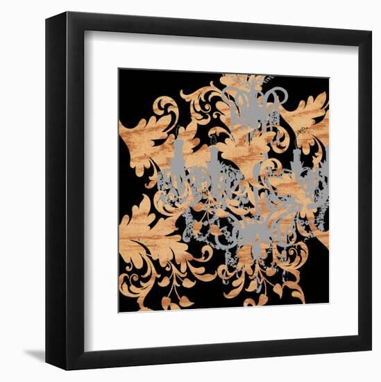 Rococo Shimmer-Erin Clark-Framed Art Print