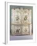 Rococo Style, Lacquered and Painted Genoese Two Tier Piece of Furniture, Ca 1750, Italy-null-Framed Giclee Print