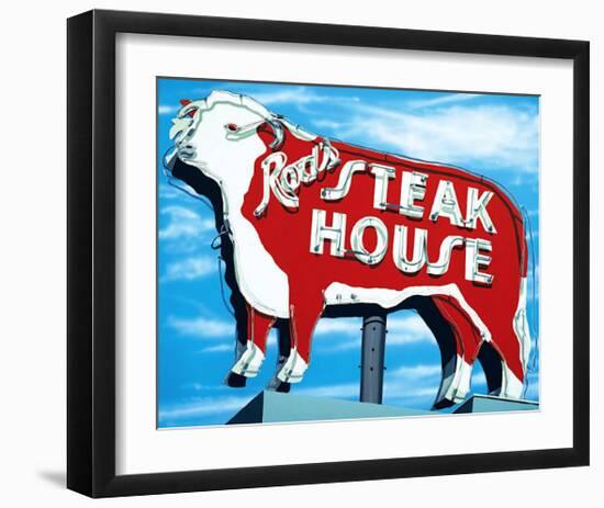 Rod's Steakhouse-Anthony Ross-Framed Art Print