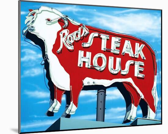 Rod's Steakhouse-Anthony Ross-Mounted Art Print