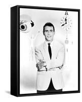 Rod Serling - The Twilight Zone-null-Framed Stretched Canvas