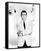 Rod Serling - The Twilight Zone-null-Framed Stretched Canvas