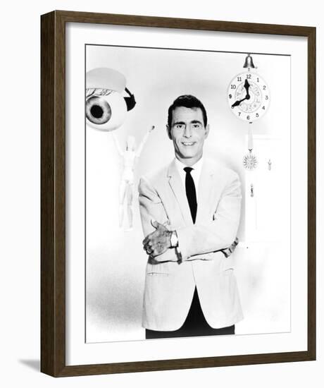 Rod Serling - The Twilight Zone-null-Framed Photo