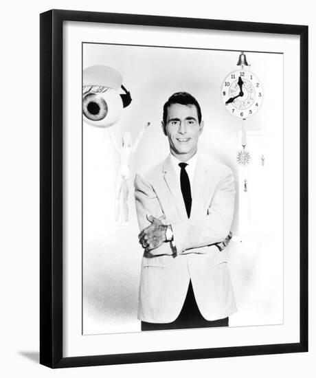 Rod Serling - The Twilight Zone-null-Framed Photo