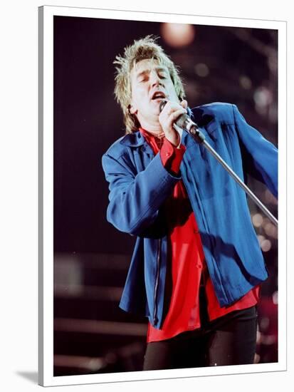 Rod Stewart Concert Keil Germany December 1998 Singer-null-Stretched Canvas