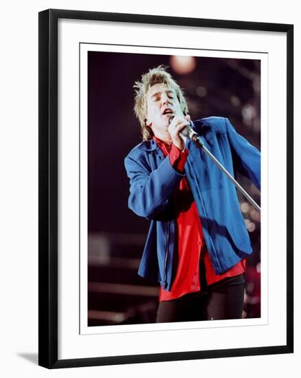 Rod Stewart Concert Keil Germany December 1998 Singer-null-Framed Photographic Print