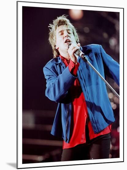 Rod Stewart Concert Keil Germany December 1998 Singer-null-Mounted Photographic Print