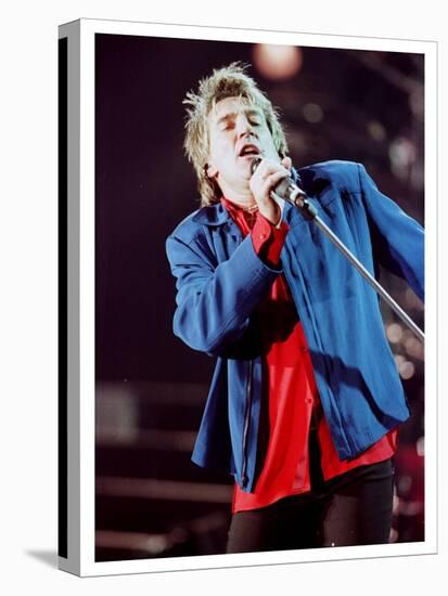 Rod Stewart Concert Keil Germany December 1998 Singer-null-Stretched Canvas