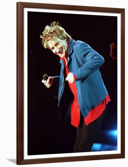 Rod Stewart Concert Keil Germany December 1998 Singer-null-Framed Photographic Print