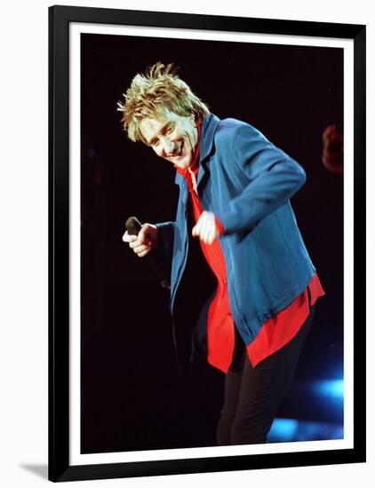 Rod Stewart Concert Keil Germany December 1998 Singer-null-Framed Photographic Print