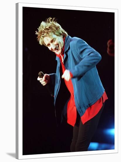 Rod Stewart Concert Keil Germany December 1998 Singer-null-Stretched Canvas