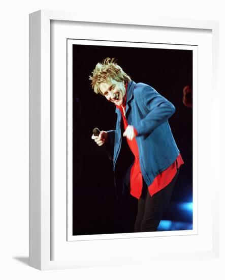 Rod Stewart Concert Keil Germany December 1998 Singer-null-Framed Photographic Print