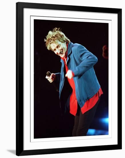 Rod Stewart Concert Keil Germany December 1998 Singer-null-Framed Photographic Print