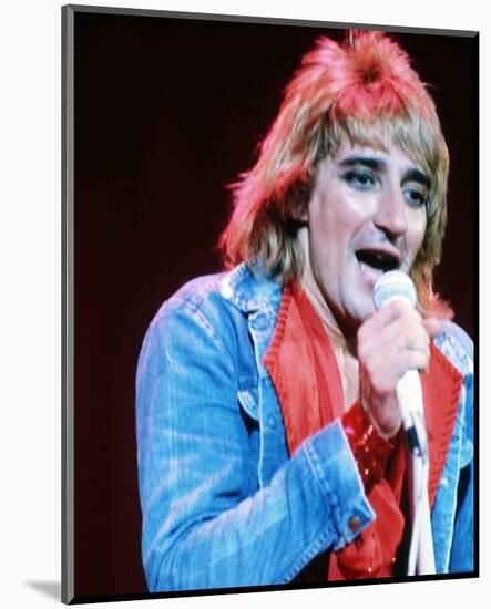 Rod Stewart-null-Mounted Photo